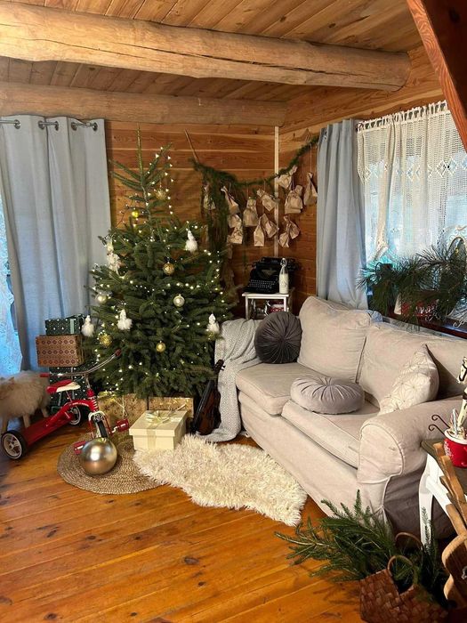 Wynajmę drewniany domek z jacuzzi ( sylwester juz zajety)