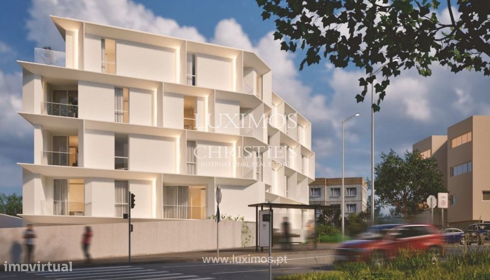 Apartamento T1 novo com varanda para venda no Matosinhos Sea Living