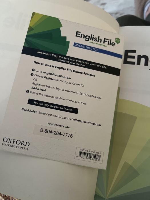 English File Intermediate student’s book