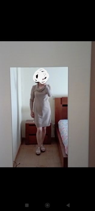 Vestido em malha