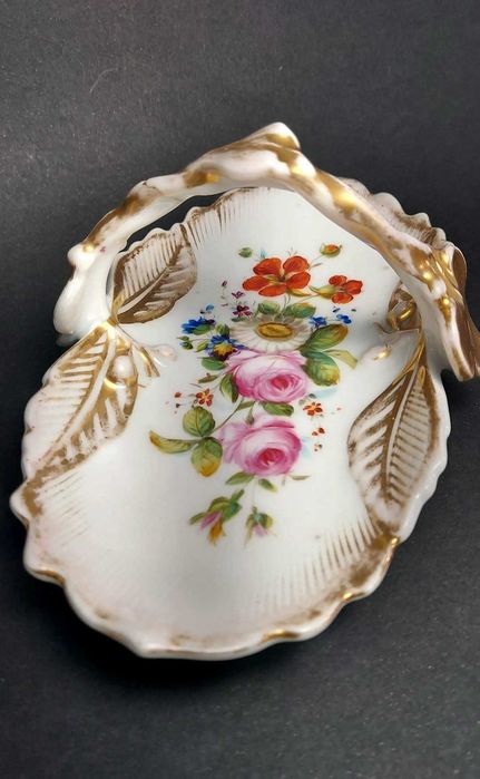 Paterka ręcznie malowana porcelana