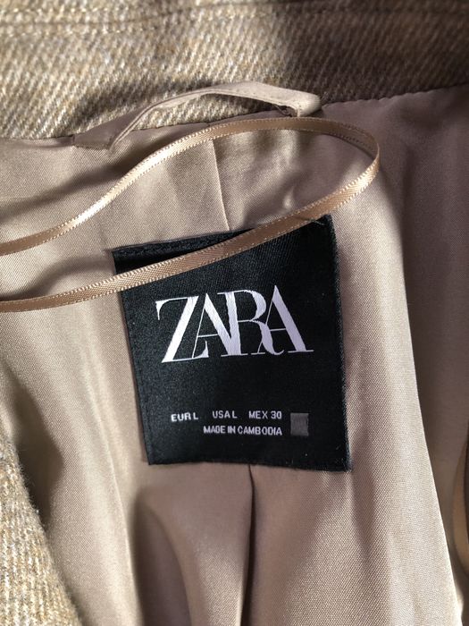 Пальто Zara нове L