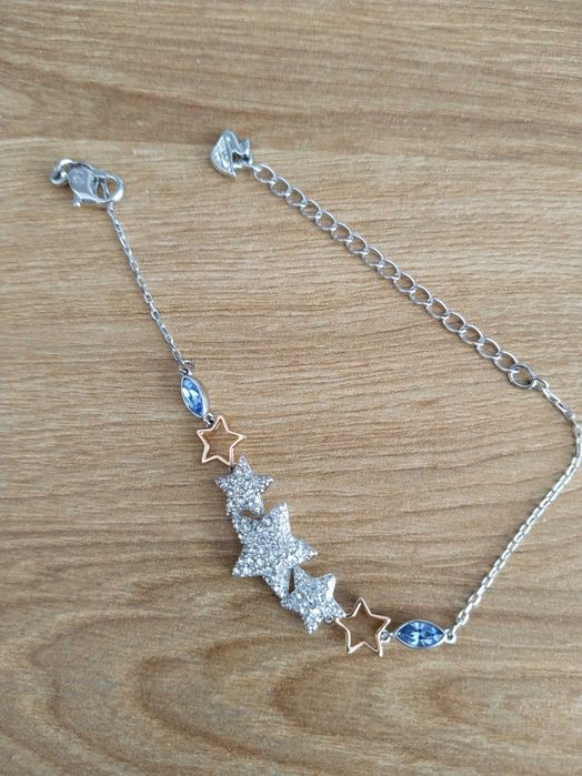 Bransoletka Swarovski gwiazdy duo