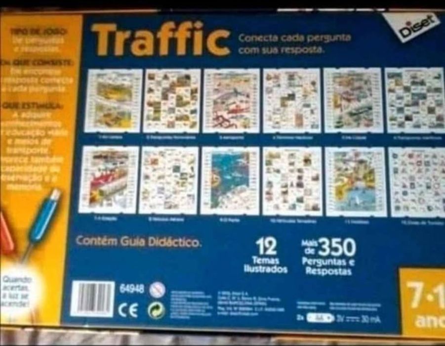 Jogo Traffic perguntas e respostas