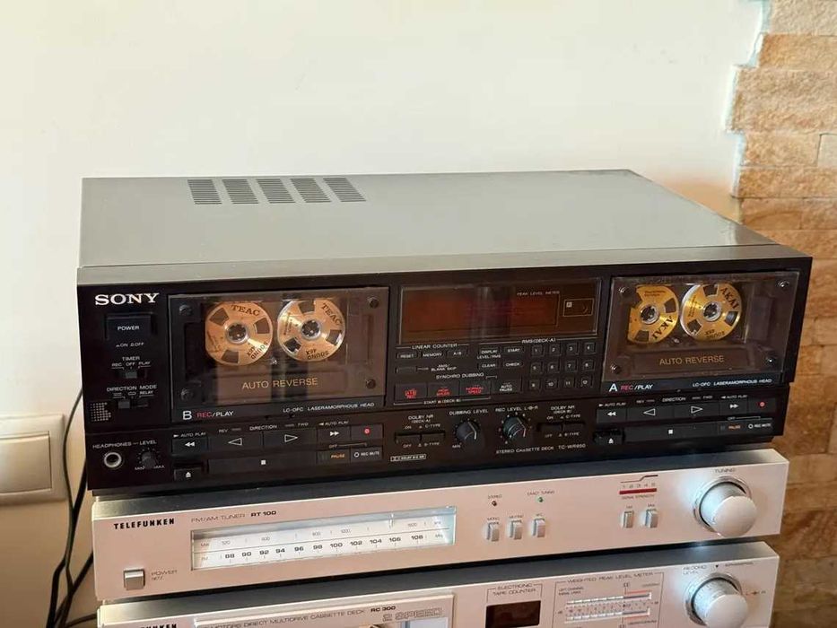 Кассетная дека SONY TC - WR950