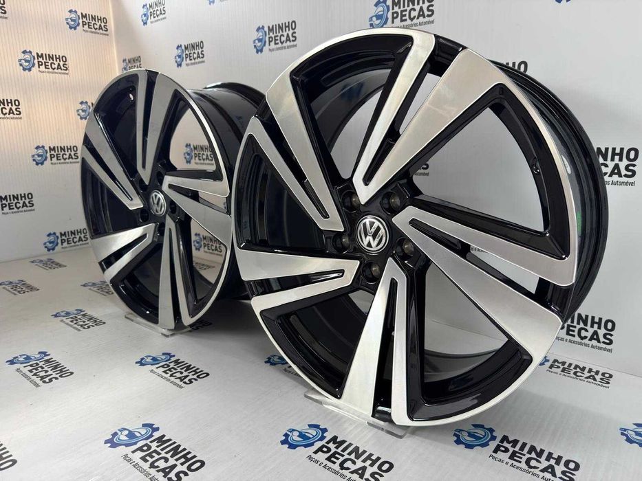 Jantes Look Vw 19 (5x112) Preto e polido