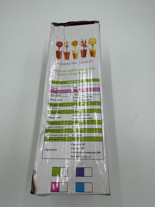 Blender przenosny z ladowarka USB