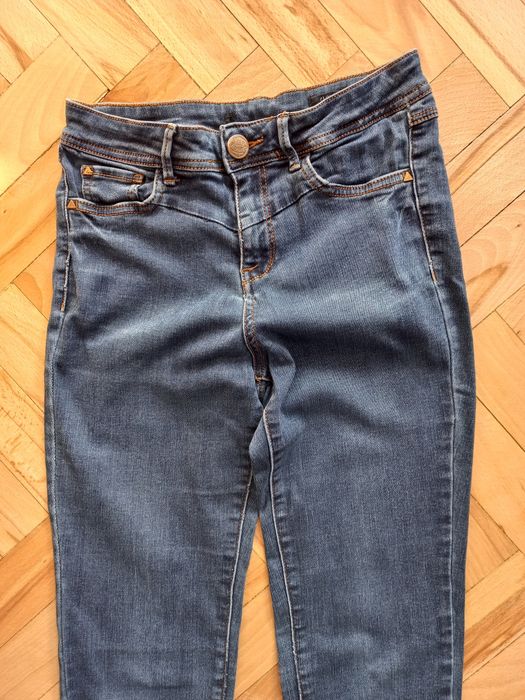 Jeansy rurki elastyczne