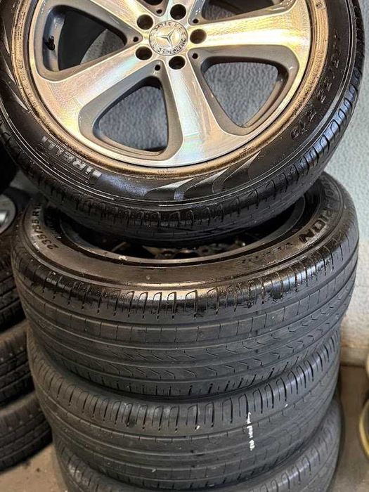 JANTES 19 5X112 MERCEDES GLC ORIGINAIS com PNEUS