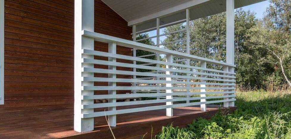 Перила для терас. Перила. Огорожа. Перила для веранди. Огорожі