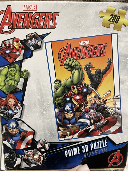 Пазли  3D, Marvel