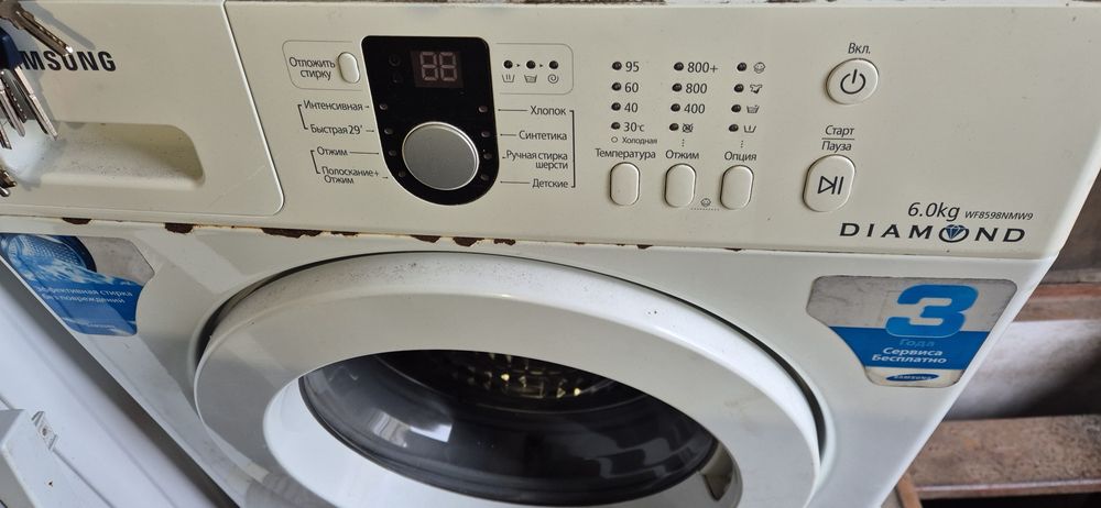 Samsung WF8598NMW9 ND запчасти стиральная машинка