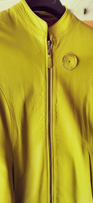 Conjunto de pele genuina Espetacular