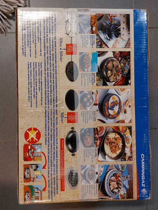 Fogao campingaz Festivio para campismo e mesa