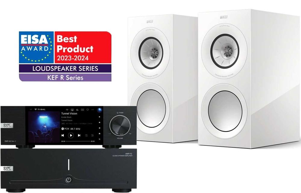 Zestaw Eversolo DMP-A6 Gen 2 + AMP-F2 + BTR-12 + KEF R3 META - raty 0%