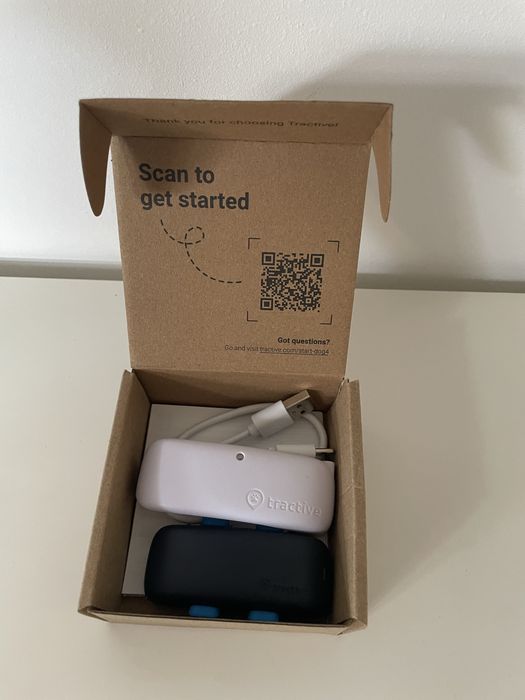 Lokalizator prostokątny Tractive granatowy