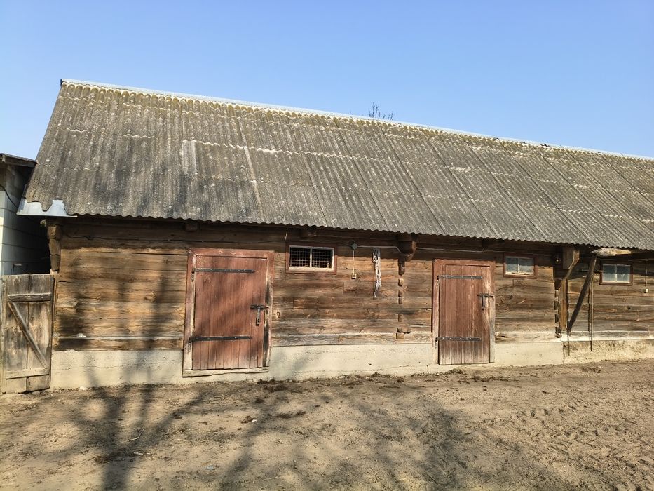 Obora drewnia z bala