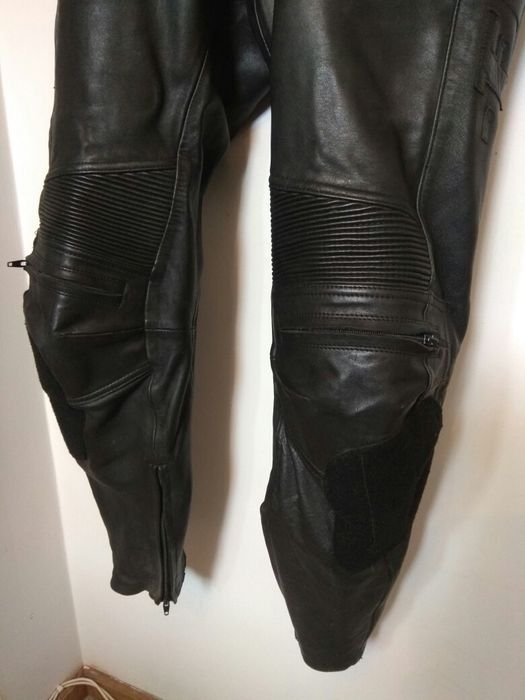 Kombinezon motocyklowy skorzany czarny firmy FLM rozmiar 54 L