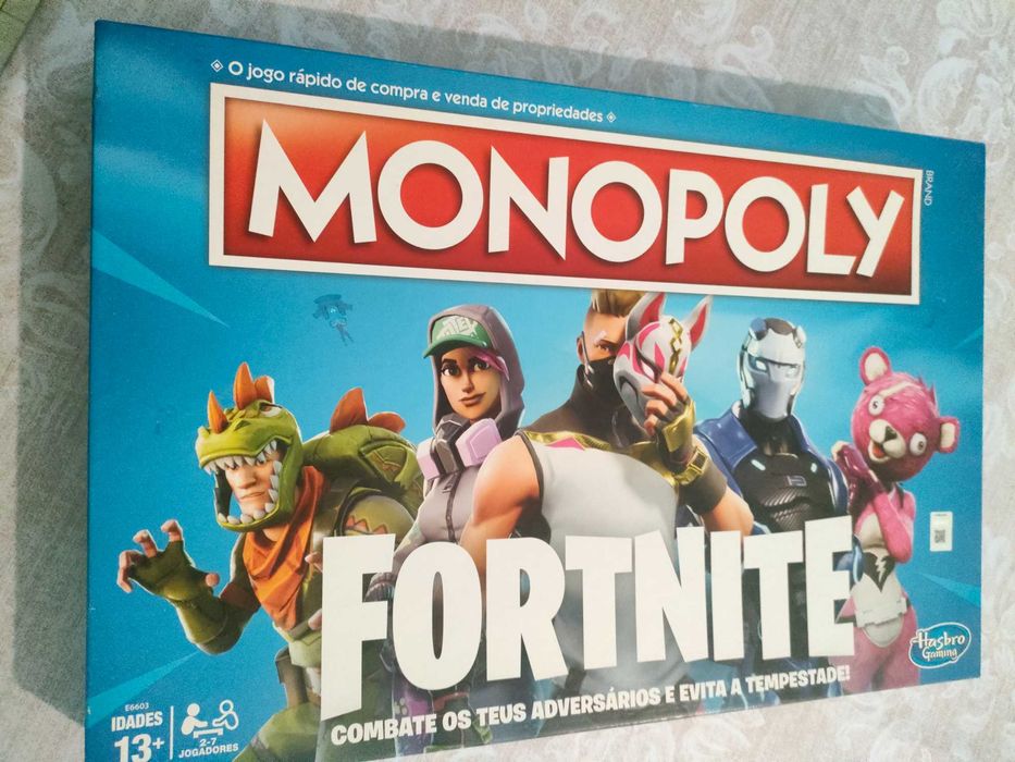 Jogo Tabuleiro - Monopoly Fortnite