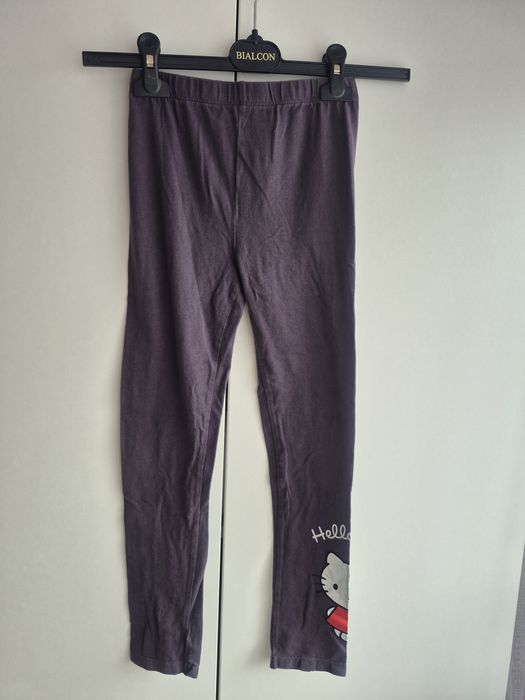 Leginsy, spodnie dziewczęce hello Kitty sinsay 140