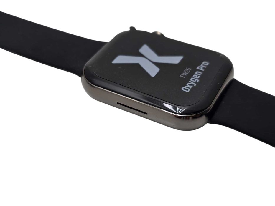 NOWY Smartwatch Maxcom FW26 Pro Czarny - zestaw