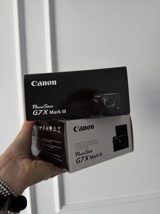 Canon g7x mark III НОВІ фотоапарат зі спалахом CANON G7X
