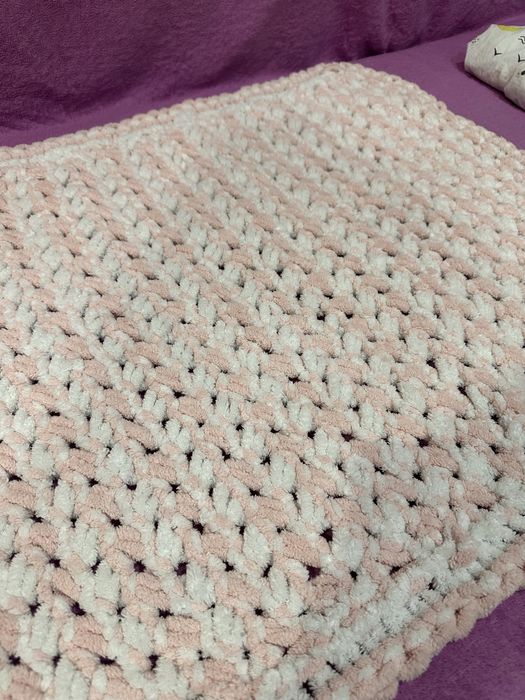 Плед дитячий вʼязаний 65*75