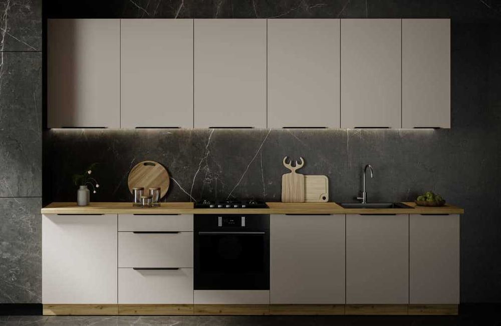 Modułowe meble kuchenne Cashmere/artisan 320cm pod wymiar dostawa raty