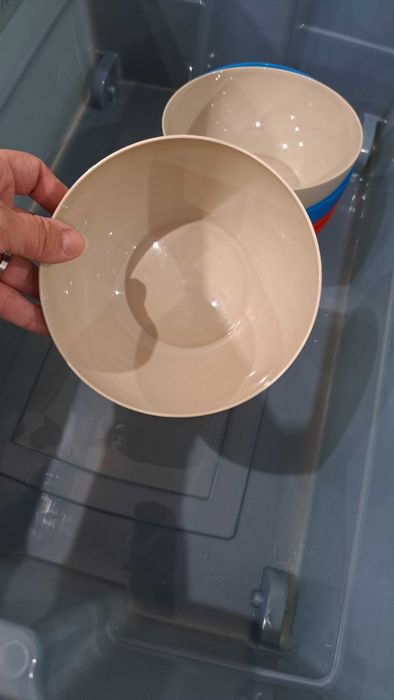 Louças plastico várias cores