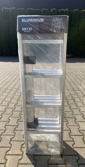 Drabina aluminiowa przegubowa 4x4 472cm
