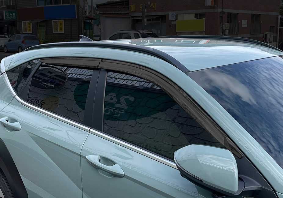 Вітровики Ветровики Дефлектори Hyundai Kona OS 2017+ / Kona SX2 2023+