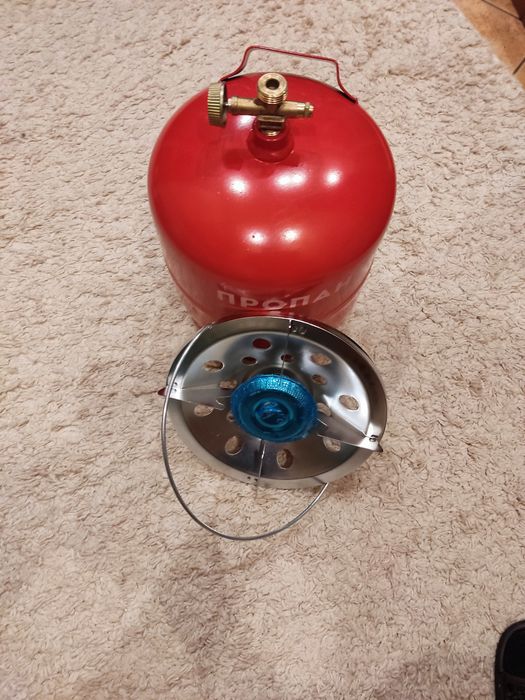 Газовый баллон  8  литров с горелкой
