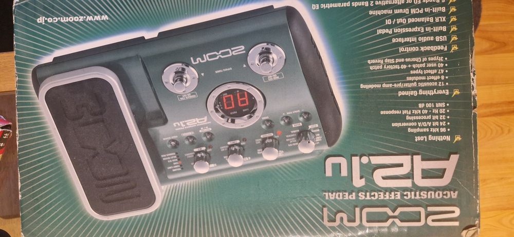 Zoom Acoustic FX pedal A2.1u