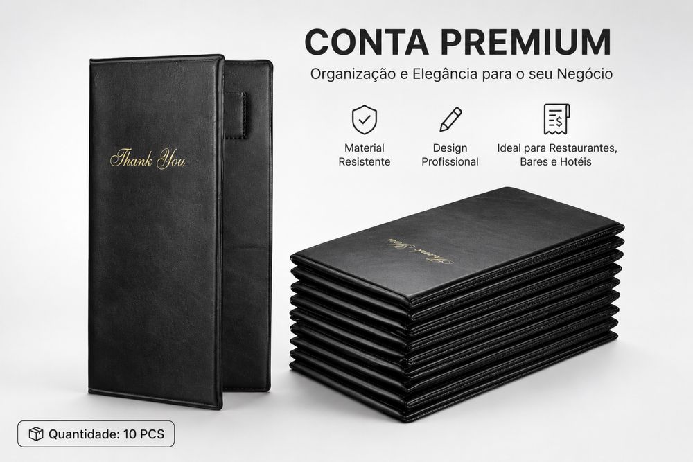 Vendo capas para contas restaurante