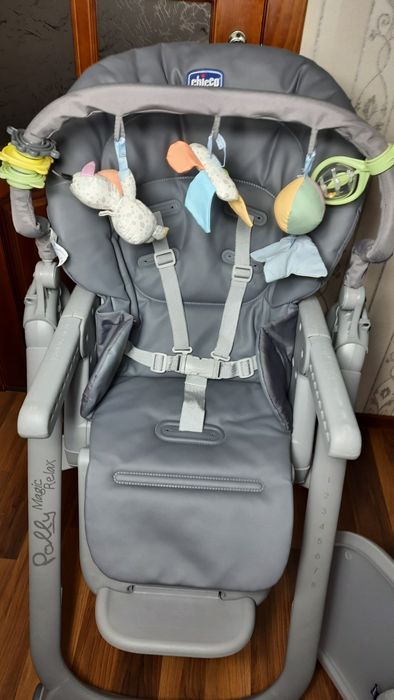 ‼️ІДЕАЛЬНИЙ Chicco Polly magic relax чудовий стан столик дитячий