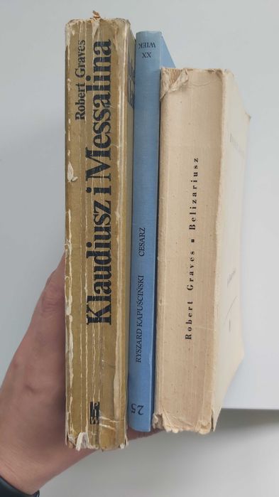 "Klaudiusz i Messalina", "Belizariusz" Robert Graves + prezent