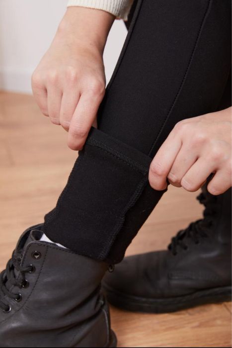 Брюки-лосини для вагітних з легким начісом.