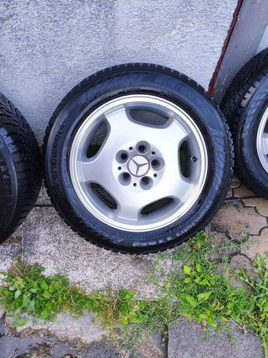Felgi Mercedes Plus opony zimowe Nokian WR snowproff