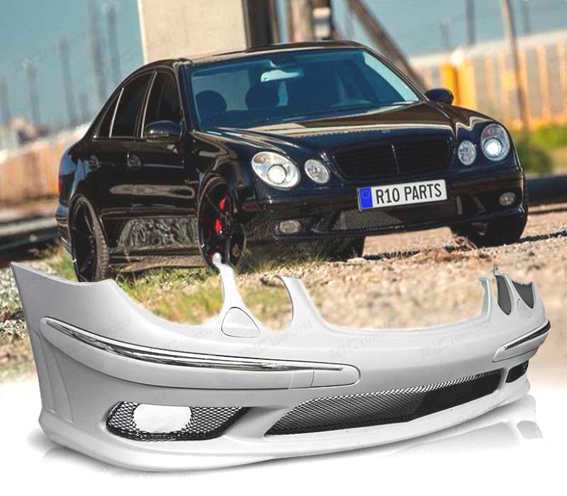 PARA-CHOQUES FRONTAL MERCEDES W211 02-06 LOOK AMG