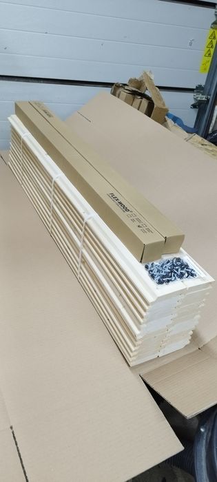 Kompletny system do montażu ruchomych deseczek-świerk AB 120cm