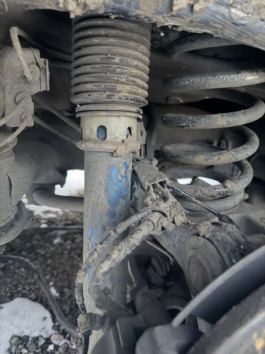 Комплект стоек пружин переход с пневмы BMW E53