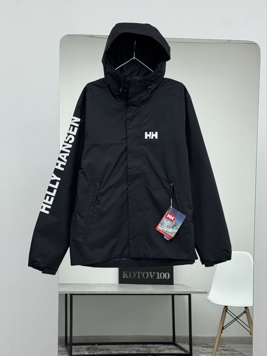 Куртка вітровка Helly Hansen Ervik Original чорна | Нова | Розмір L