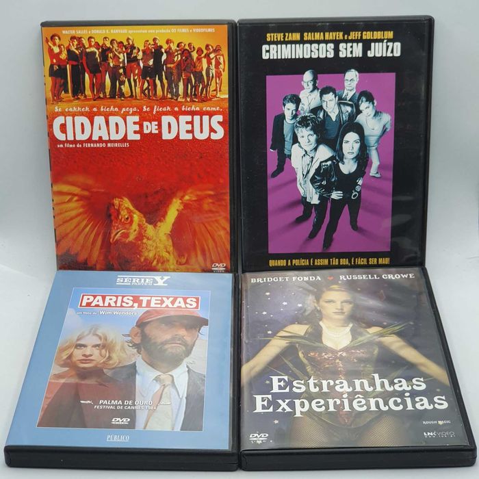 Lote 9/1 - Pack de 18 Filmes em DVD - Ref.VI