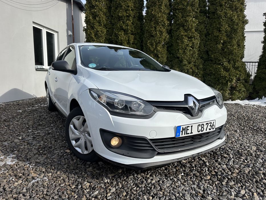 RENAULT MEGANE 2014r LIFT 1.2 benzyna 6 biegow spr. z Niemiec 1 wlasciciel zwykly hamulec ręczny NOWY ROZRZĄD!