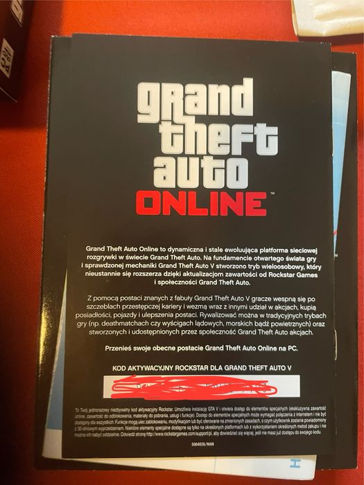 Grand Theft Auto GTA V Five PC pl /eng 7xDVD