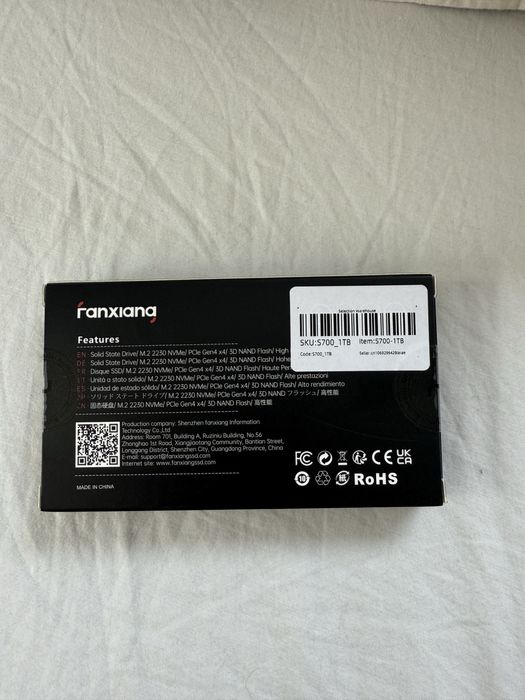 SSD 1TB fanxiana - lacrado