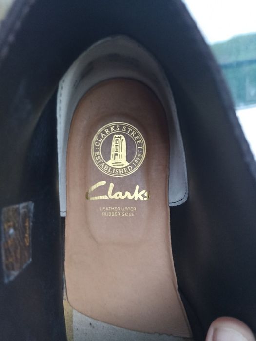 Чоботи з замші  Clarks