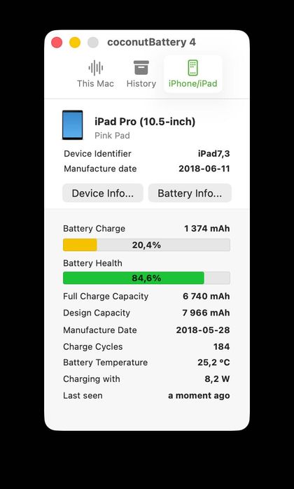 iPad Pro 10.5" Rose Gold + Pencil