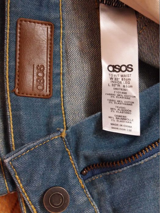Мужские Джинсы Asos skinny W32 L32