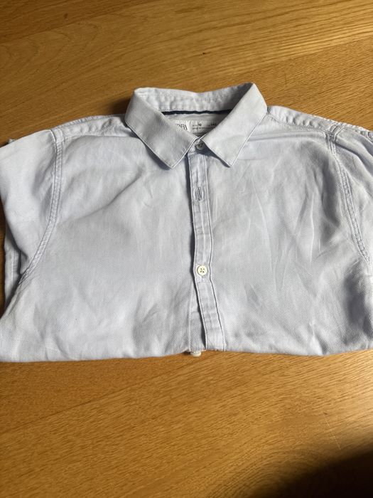 Elegancka koszula Zara jasnoblekitna
